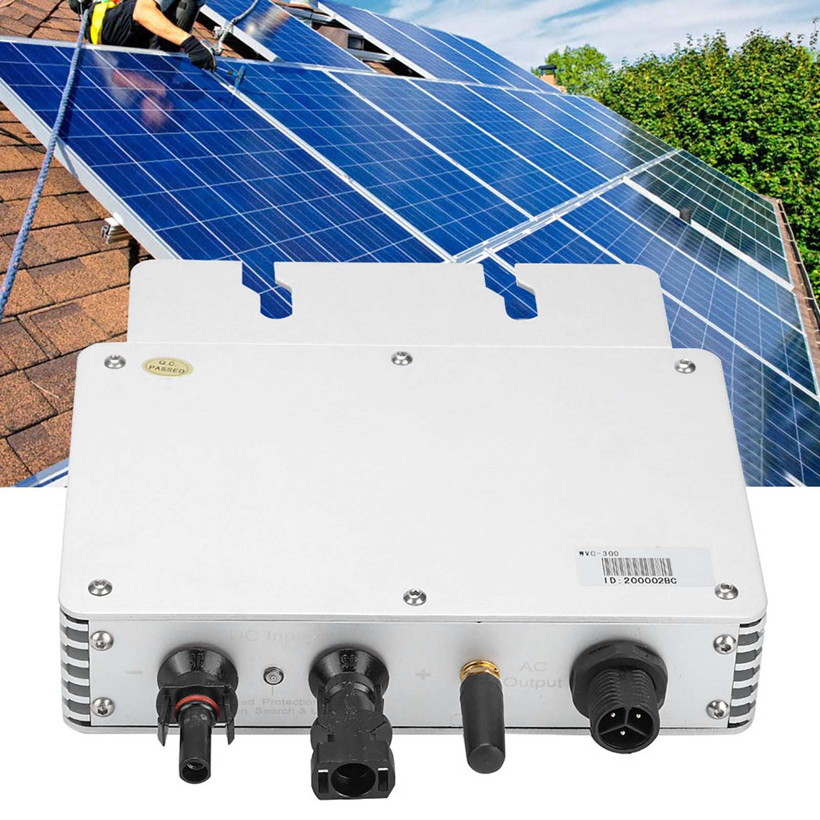 Introducing the Sunshine in a Box: Make Your Off-Grid Adventure Shine with This Tiny Power Wizard! This innovative 110V Micro Solar Inverter is the perfect companion