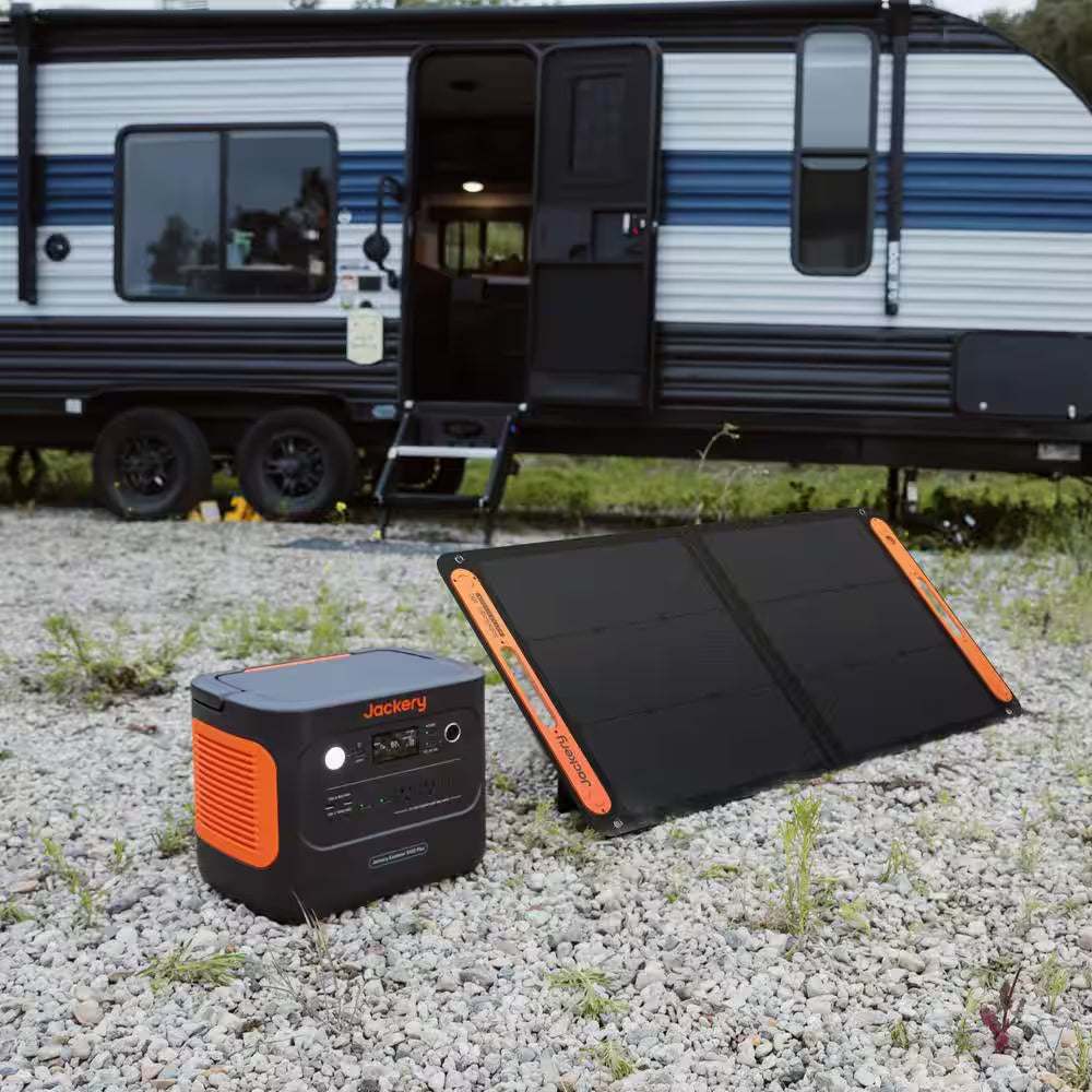 Portable solar generator with 4000 peak Watts/2000 running Watts
RV and Home backup with LiFePO4 battery power; 5-year warranty
Explorer 2000 Plus offers capacity ex