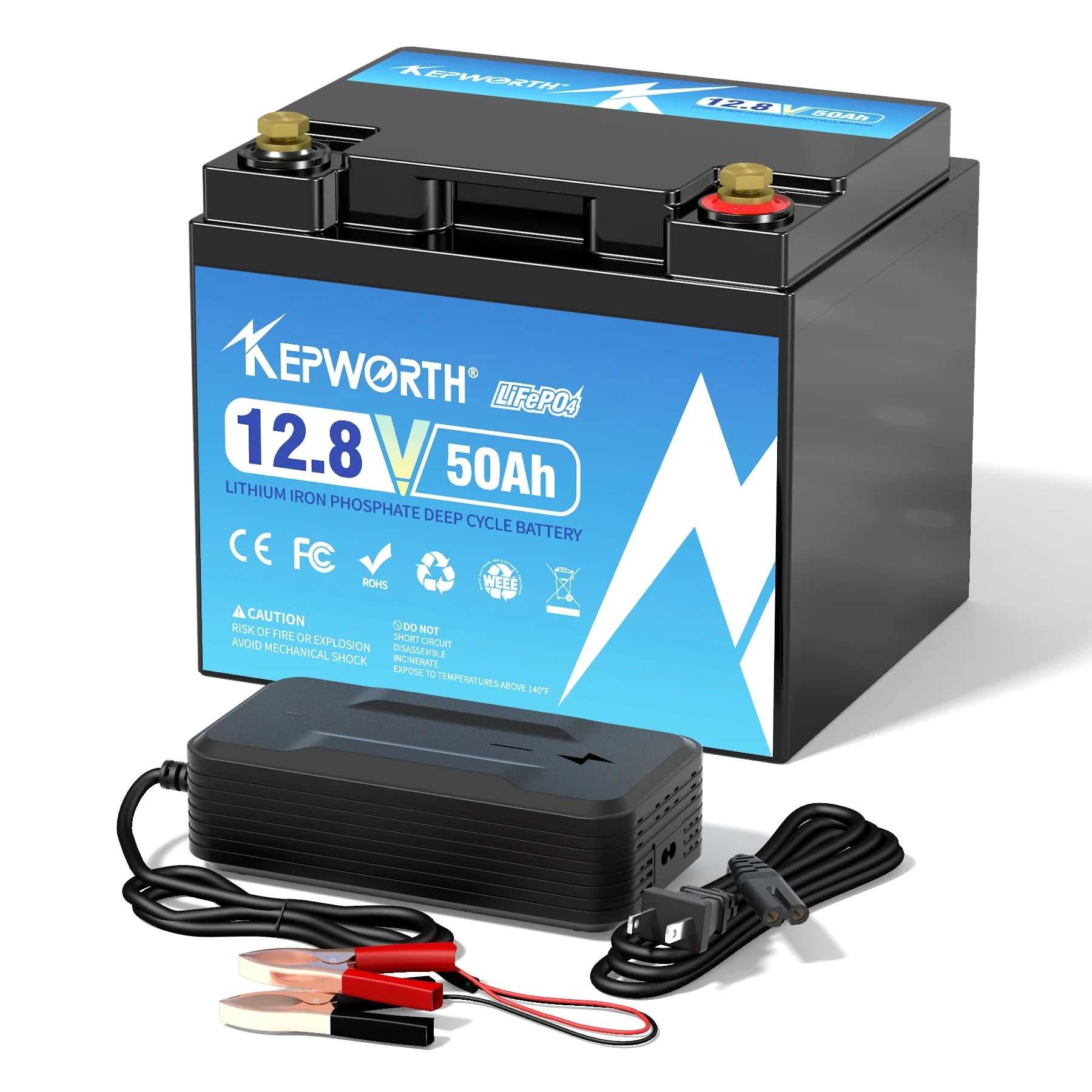 The KEPWORTH 12 Volt 50Ah Lithium Iron Phosphate Battery is the ultimate power solution for your marine escapades and off-grid adventures. Engineered with Automotive