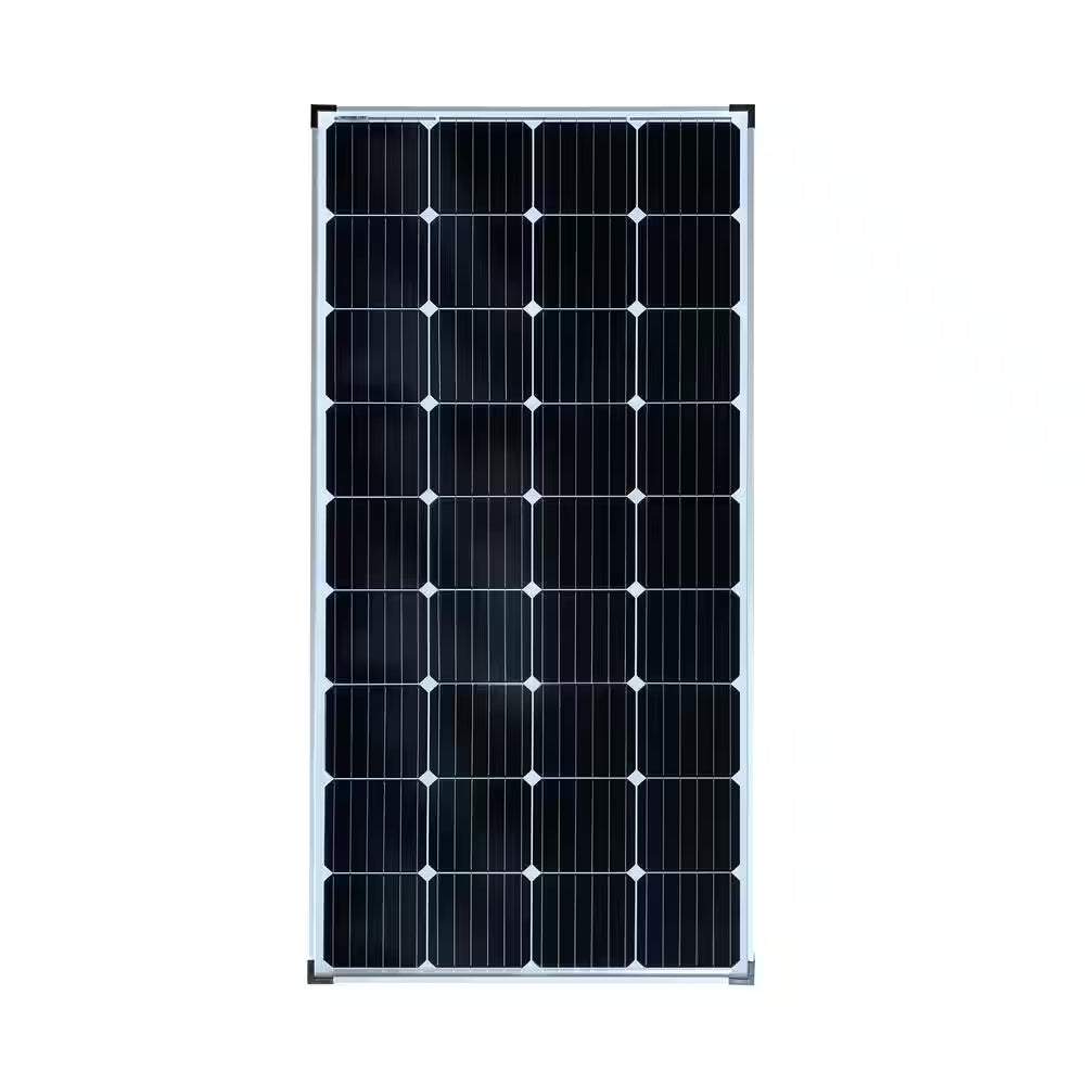 Monocrystalline solar panel offers up to 200W of power
Requires a 12-volt battery (not included)
Includes 750W inverter, charge controller, brackets and cables
 Intr