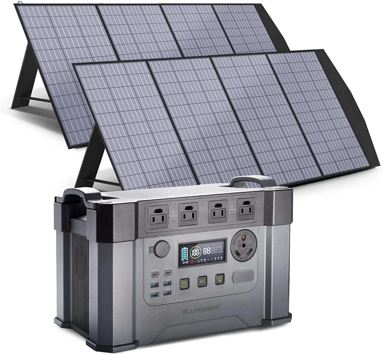 The S2000 Pro Sun-Powered Party Machine is a game-changer for anyone seeking a reliable and eco-friendly power source. This solar generator kit is designed to harnes