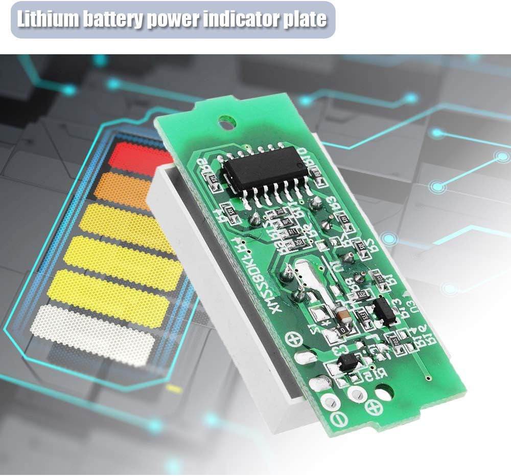 The Battery Bling: The 16.8V Power Party Reader is a cutting-edge 4S Lithium Battery Capacity Indicator Module that combines functionality with style. Featuring a sl