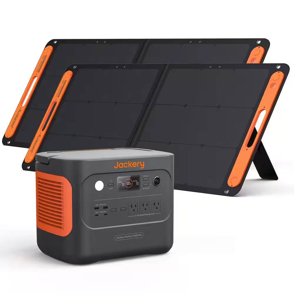 Portable solar generator with 4000 peak Watts/2000 running Watts
RV and Home backup with LiFePO4 battery power; 5-year warranty
Explorer 2000 Plus offers capacity ex