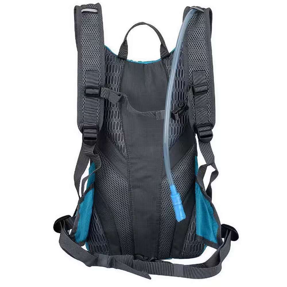 Solar Hydration Backpack with charging capabilities, adjustable straps, and hydration system for staying hydrated on outdoor adventures.