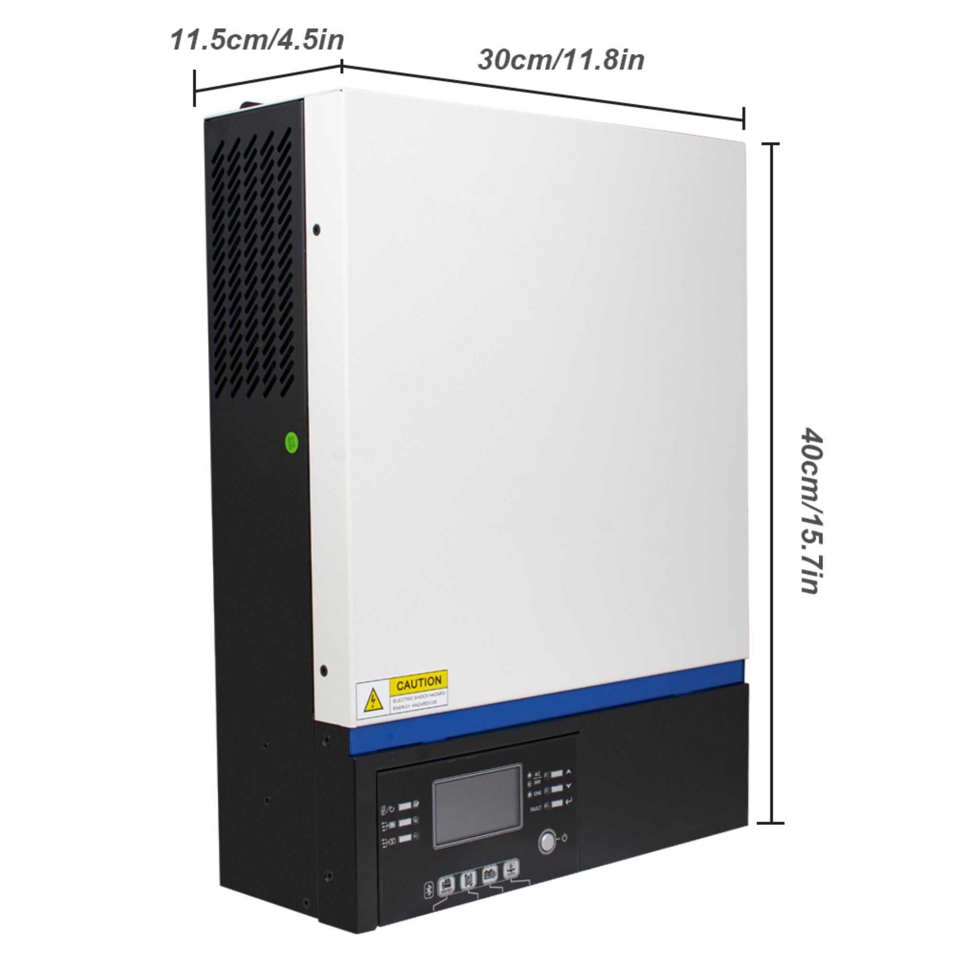 Introducing the 3000W Pure Sine Wave Solar Inverter and MPPT Charge Controller, your ultimate companion for off-grid adventures and renewable energy solutions. This 