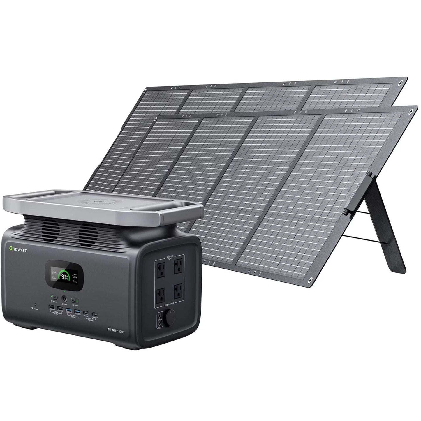 Introducing the Fab Fourteen Hundred: The Solar-Powered Superhero for Your Camping Shenanigans and Household Shenanigans! This innovative power station, also known a