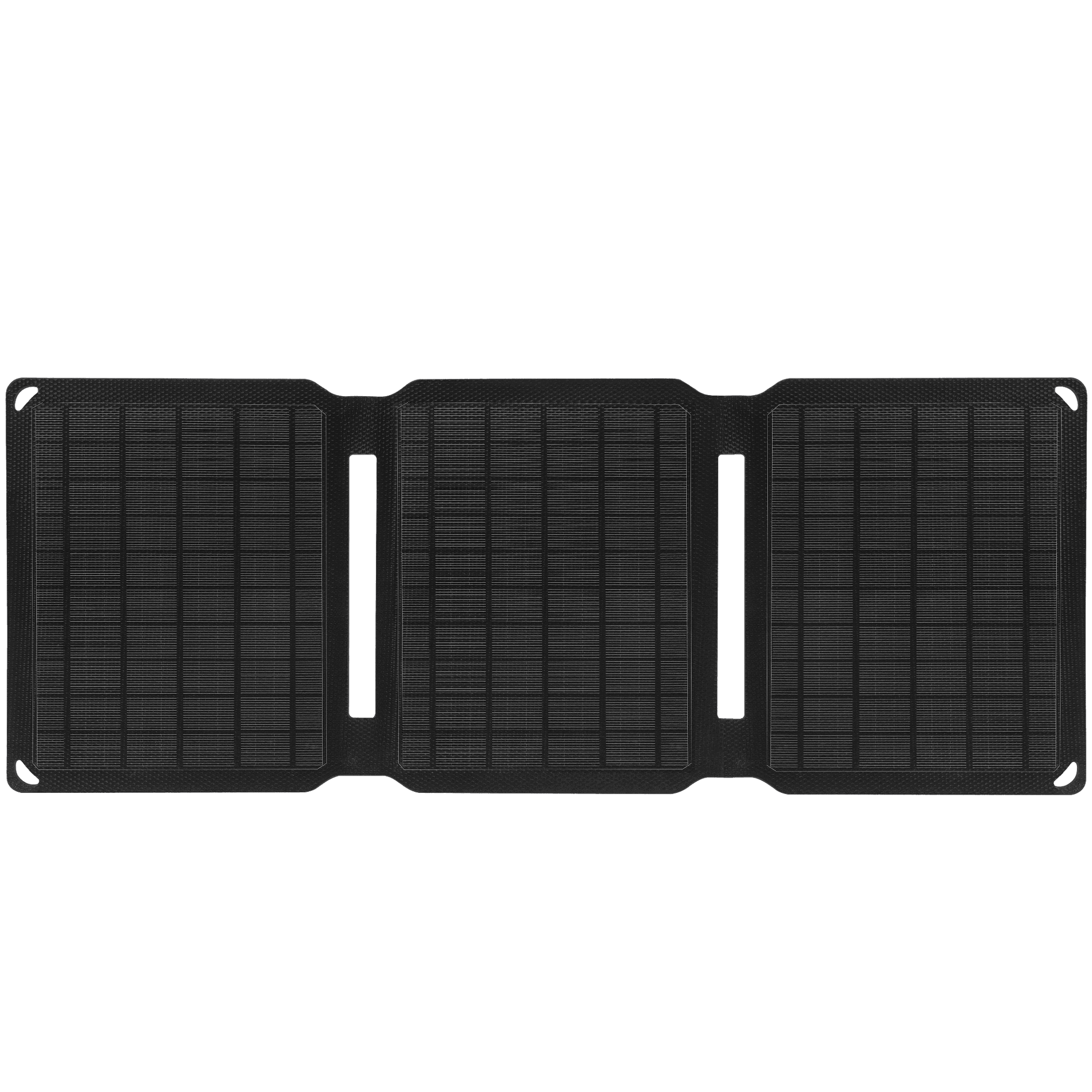 15W Origami Solar Charger with three high-efficiency panels and waterproof design.